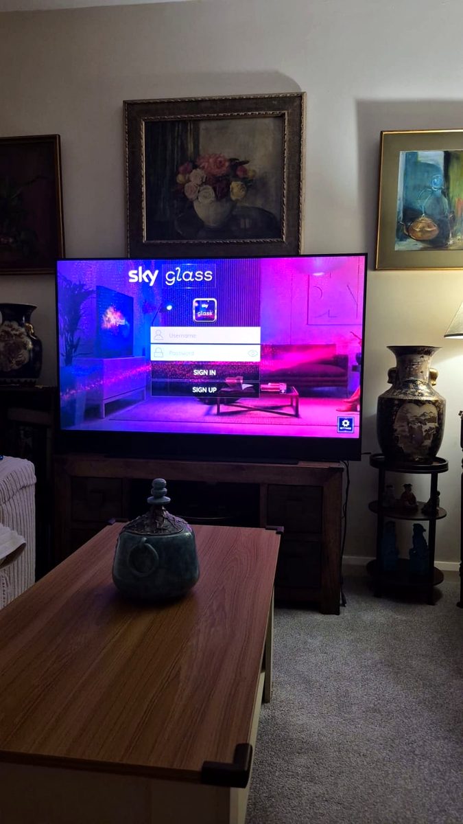 Real customer TV setup 2