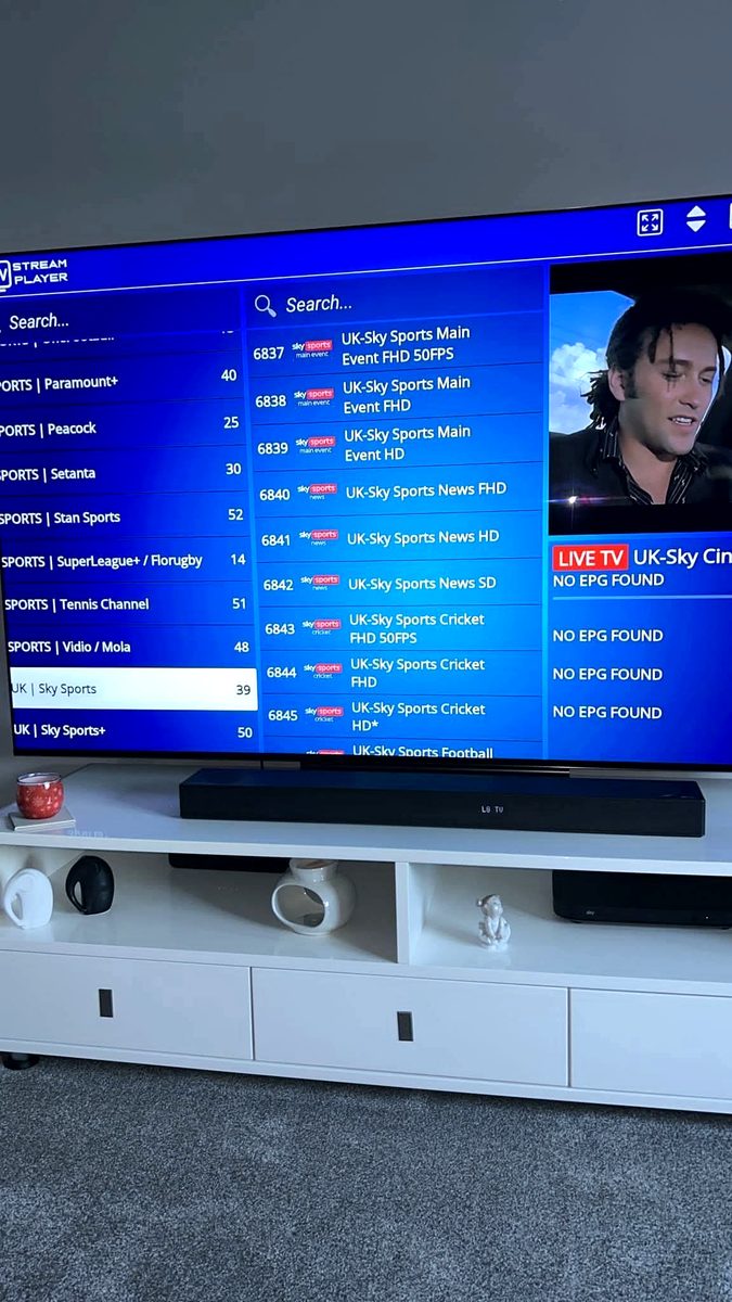 Real customer TV setup 8
