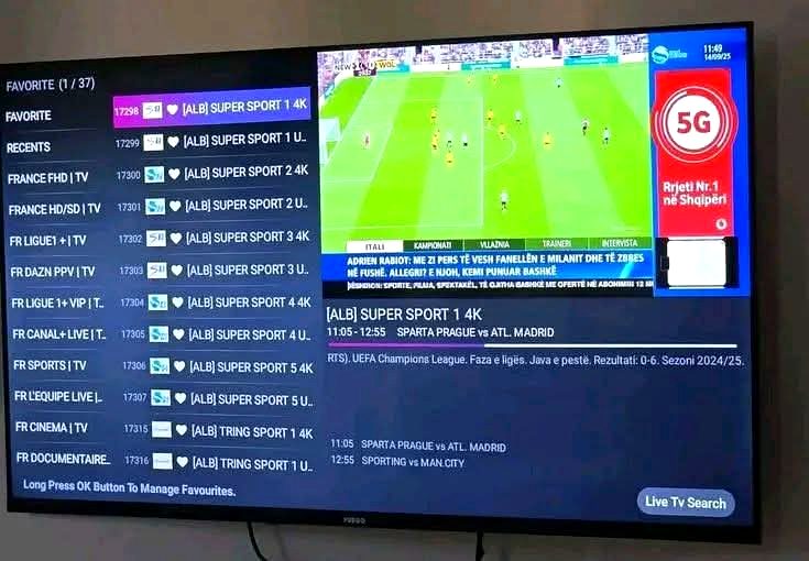 Real customer TV setup 9